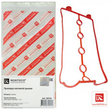 Прокладка крышки клапанов, пластмасовая крышка, 96353002, ROSTECO, 20734, Chevrolet Aveo 1.6, Lacetti 1.6, Lanos 1.6