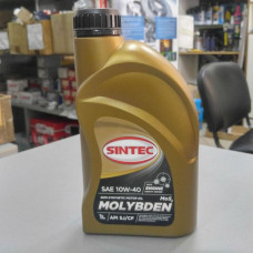 Масло моторное полусинтетика 10W40 c Молибденом 1L (пр-во SINTEC) CF-4/CF/SJ