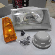 Фара блок 2108 правая (УП-желтый) (Киржач) ESER