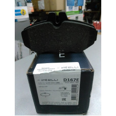 Колодки тормозные задние без ушей (пр-во INTELLI) Sprinter 96-06