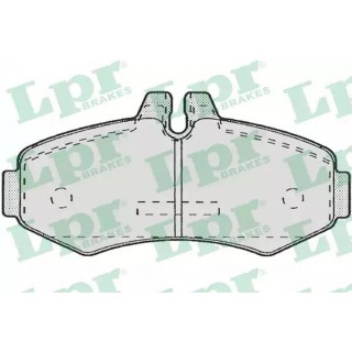 Колодки тормозные передние (пр-во LPR) Mercedes Vito 638, Sprinter, 97-03 05P672 443 р.