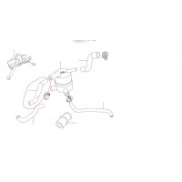 Патрубок вентиляции картера (пр-во КИТАЙ) Chery Amulet