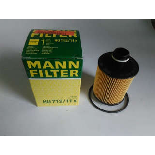 Фильтр масляный (пр-во MANN) FIAT DOBLO 1.3, 1.6 Multijet 10-