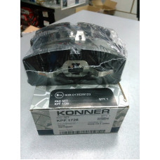 Колодки тормозные передние с ABS (пр-во KONNER) Geely CK, CK2 Колодки тормозные передние с ABS (пр-во KONNER) Geely CK, CK2