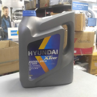 Масло моторное 5W30, 5L, DPF (HYUNDAI) синт диз Diesel Ultra C3 SN/C3 XTeer HYUNDAI 1051224 4 813 р.
