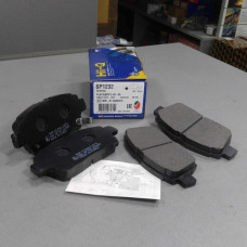 Колодка тормозная передняя (Hi-Q) TOYOTA YARIS, GEELY MK, SL, FC, 1061001401, 1014003350