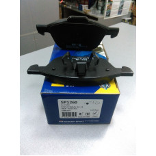 Колодки тормозные передние (пр-во Hi-Q) Ford Focus || - |||, C-Max, Mazda 3