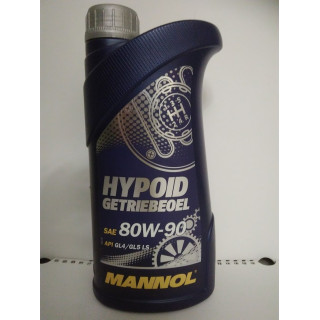Масло трансмиссионное минеральное 80W-90 MANNOL Hypoid Getriebeoi HG10106l GL-5/GL5, GL-4/GL4 1L 8106 132 грн
