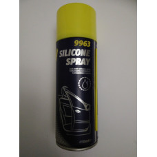 Силиконовая водоотталкивающая смазка MANNOL Silicone Spray Antistatisch 0,45L