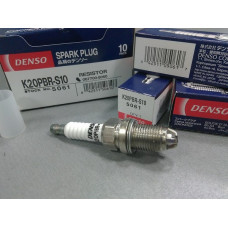 Свеча зажигания 3 электрода (DENSO) GEELY EMGRAND EC7 1.8i, CHERY AMULET 1.6i 8V,  CHEVROLET LACETTI 1,8 LDA, A11-3707110BA, A113707110BA