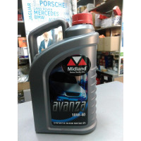 Масло моторное 10W40 (пр-во MIDLAND) Avanza 4L