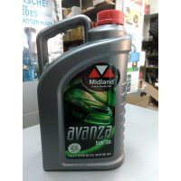 Масло моторное 5W30 (пр-во MIDLAND) Avanza 4L
