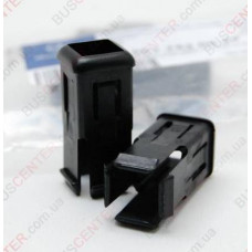 Направляющая тяги задней двери нижняя (фиксатор, опора, втулка, гнездо пальца 