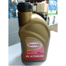 Масло моторное синтетика 5W30 SN/CF (пр-во SINTEC PLATINUM) 1L.