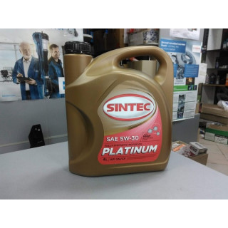Масло моторное синтетика 5W30 SN/CF (пр-во SINTEC PLATINUM) 4L. 801939 602 р.