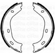 Колодки тормозные ручной тормоз 220*42 (пр-во BOSCH) Suzuki Grand Vitara 98-, 0986487855