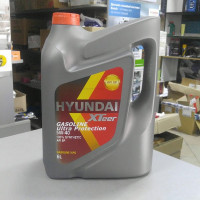 Масло моторное 5W40 SN/GF-5 (HYUNDAI) 6L,  Xteer Hyundai Gasoline Ultra Protection