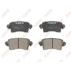 Колодки тормозные задние (пр-во ABE) Renault Master, Opel Movano, 00-
