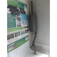 Глушитель выхлопных газов конечный (TEMPEST) DAEWOO LANOS, SENS