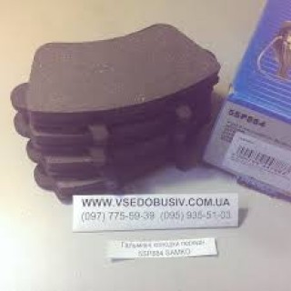 Комплект тормозных колодок, дисковый тормоз SAMKO 5SP884 504 грн