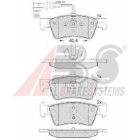 Колодки тормозные задние система ATE. 333*32.5mm (пр-во ABS) VW T5 03-
