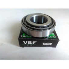 Подшипник вторичного вала передний, QR5121701131, 30206, 7206, 30*62*17,25 (пр-во VBF) Chery QQ
