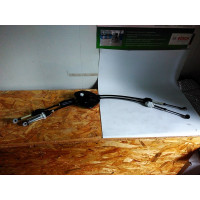 Трос кулисы сдвоенный (пр-во Renault) Renault Kangoo 1.5 dCi 09-, 349350433R, 349354389R, 349358401R, 7701056382, 7701058535