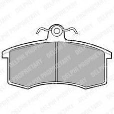 Колодка передненго тормоза ВАЗ 2108-2170 DELPHI