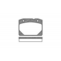 Комплект тормозных колодок, дисковый тормоз  Delphi