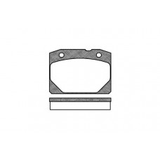 Комплект тормозных колодок, дисковый тормоз  Delphi