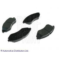 Колодки тормозные передние (пр-во AT) Chevrolet Aveo T250