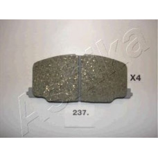 Колодки тормозные передние (пр-во ASHIKA) Toyota Camry, Carina ||, 86-