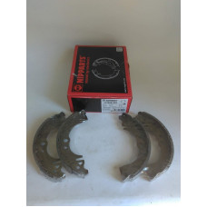 Колодки тормозные задние барабан с ABS, 1403060180 (пр-во NIPPARTS) Geely CK, Lifan 320, DAIHATSU 