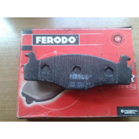 Колодки тормозные передние (пр-во FEREDO красные) VW GOLF |-||-|||, Caddy |