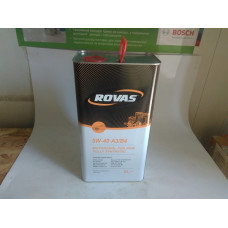 Масло моторное 5W40 (пр-во ROVAS) SN/CF 5L