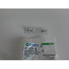 Фонарь подсветки номера (пр-во DEPO) VW Caddy, Passat