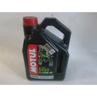 Масло моторное 10W40 4T 5100 Technosynthese MOTO (пр-во MOTUL) 4L, 14179, 104068