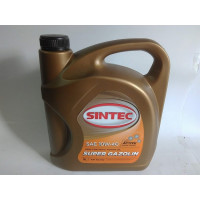 Масло моторное полусинтетика 10W40 Super Gazolin SG/CD (пр-во SINTEC) 5L.