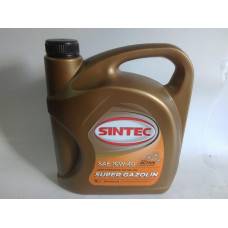 Масло моторное полусинтетика 10W40 Super Gazolin SG/CD (пр-во SINTEC) 5L.