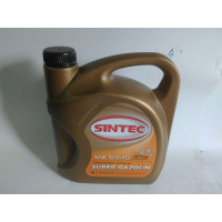 Масло моторное полусинтетика 10W40 Super Gazolin SG/CD (пр-во SINTEC) 4L.