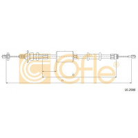 Трос, управление сцеплением (пр-во  COFLE) RENAULT 29