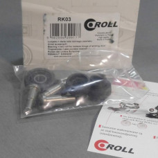 Ролики боковой двери нижний ремкомплект (пр-во Roll) Renault Kangoo 98-