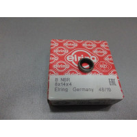 Сальник штока выбора передач 8х14х4 (пр-во ELRING) CHERY AMULET, VW Caddy II 95-04