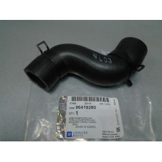 Патрубок системы охлаждения к фланцу блока (пр-во GM) LACETTI LDA 1.8, OPEL VECTRA A