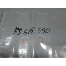 Шайба медная подачи масла на турбину (пр-во Fischer) Mercedes Sprinter 906 06-, Vito 639, OM611, 646