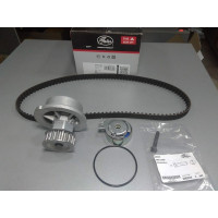 Комплект ГРМ с водяным насосом (GATES) LANOS, AVEO 1.5i