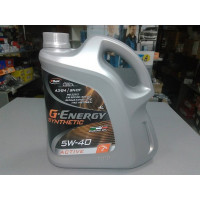 Масло моторное, синетика, G-Energy, 5W40, SL/CF, ACEA A3/B3, Synthetic Active, 4L.