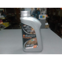 Масло моторное синетика, 5W40, SN/CF, ACEA A3/B4, Synthetic Active, G-Energy, 1L.,