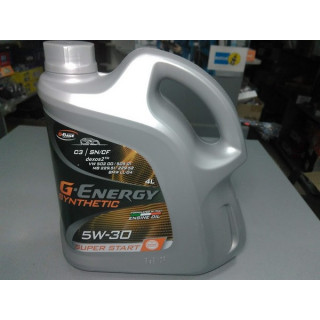 Масло 5W-30, G-Energy Synthetic Super Start SN/CF, ACEA C3, 4L 253142400 600 р.