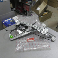 Стеклоподъемник, передний левый, электро, без мотора, 1U0837461B, ASAM, Skoda, Octavia, 04-